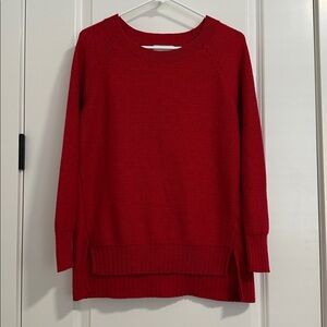 Old Navy Vibrant Red Knit Pullover